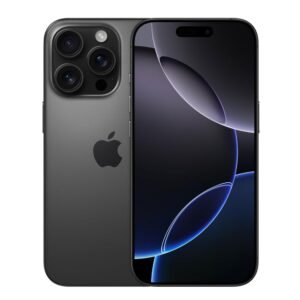 Apple iPhone 16 Pro - 256GB - Black Titanium (Official Warranty )